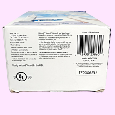 Waterpik Cordless Water Flosser
