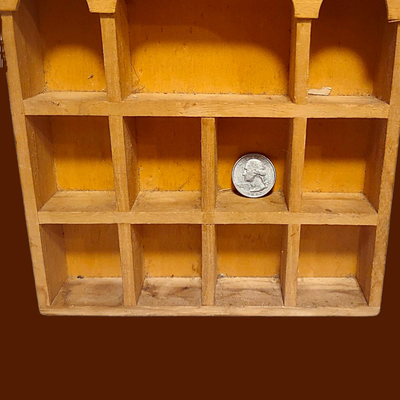 Miniature Objects on Shelf #1