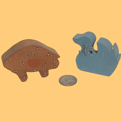 Assorted Miniature Farm Objects