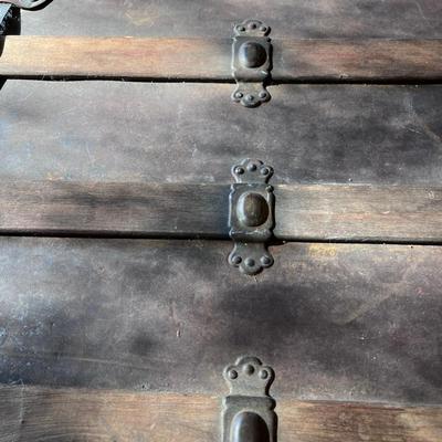 Early 19th century chest trunck locker