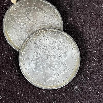 20- Morgan Silver Dollars 1884 Roll 90% Silver Un-Circulated???