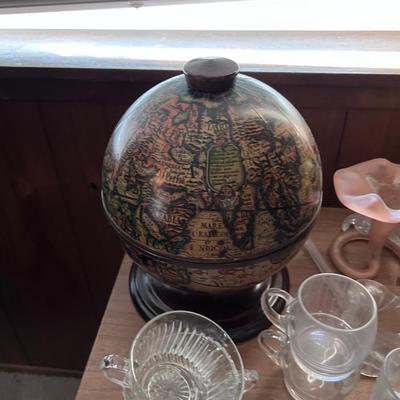 SS salt and Peppers, MCM ice bucket globe