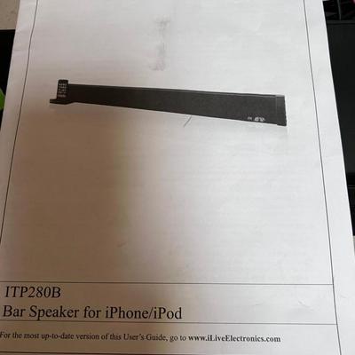 iphone Ipad Speaker  sound bar ITP206