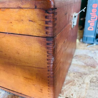 Vintage Tool Tool Box with Ford Wrenches (G-JM)