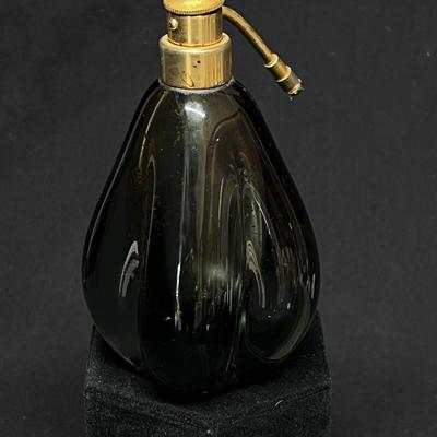 Antique DeVilbliss Perfume Bottle Atomizer with original label
