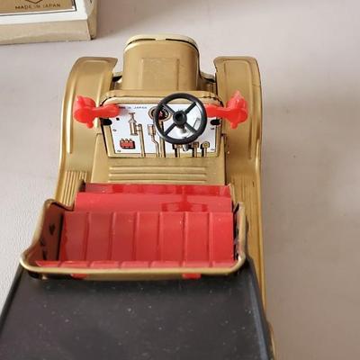 Battery operated metal car