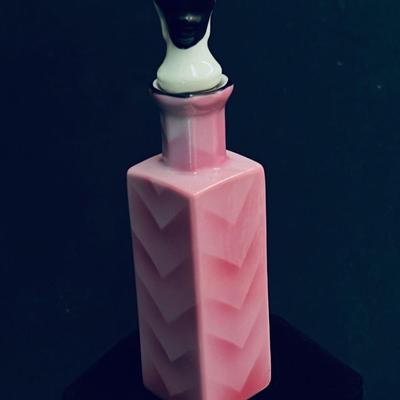 Antique Porcelain Art Deco Flapper Perfume Bottle Bavaria