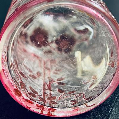 French BACCARAT (attrib.) Cameo Glass Scent Perfume Bottle