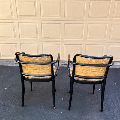 Mid-Century Thonet Chairs PAIR by Josef Hoffman