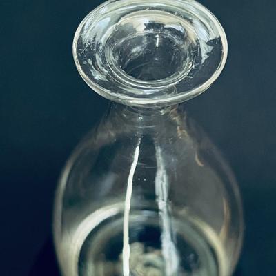 Amazing Early 1800s or late 1700s Primitive Glass Bottle - Cologne Perfume