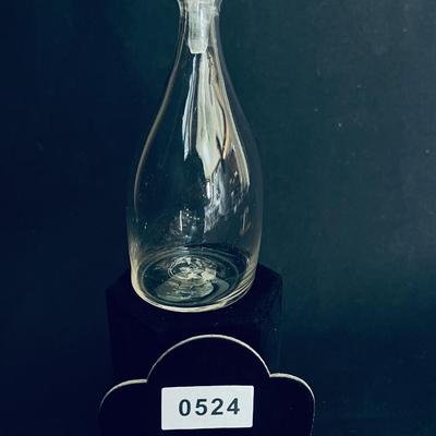 Amazing Early 1800s or late 1700s Primitive Glass Bottle - Cologne Perfume
