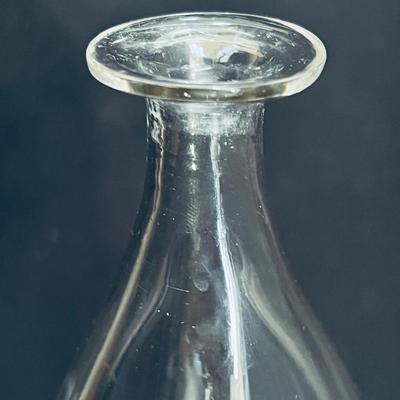 Amazing Early 1800s or late 1700s Primitive Glass Bottle - Cologne Perfume