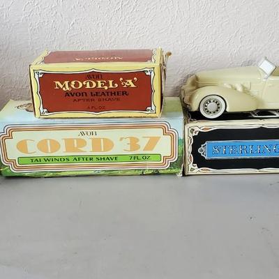 Vintage Avon collector cars