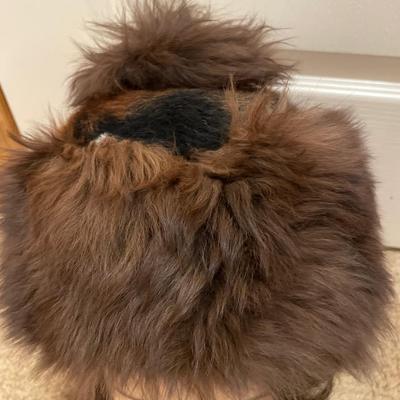 Unique fur hat