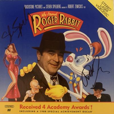 Who Framed Roger Rabbit signed laser disc