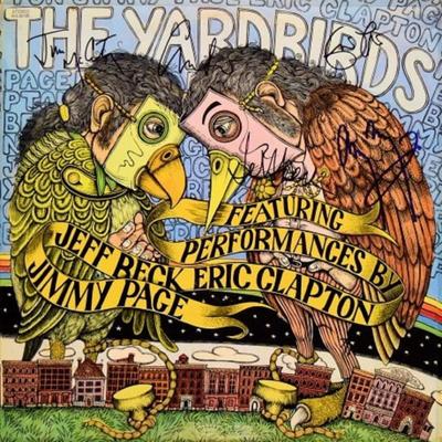 The Yardbirds Featuring Performances By signed album GFA authenticated