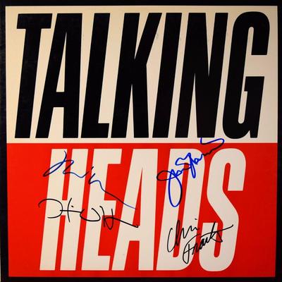 Talking Heads signed True Stories album
