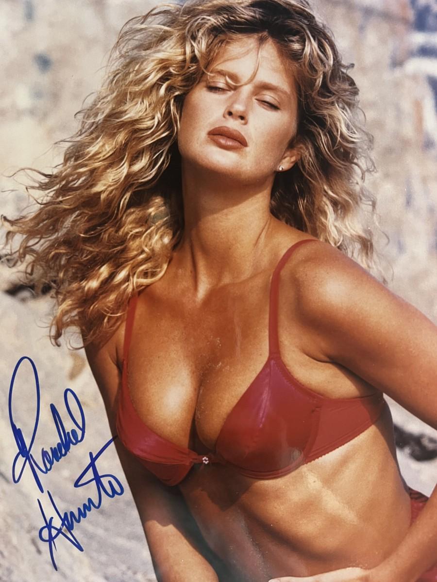 Rachel Hunter signed photo. GFA authenticated | EstateSales.org