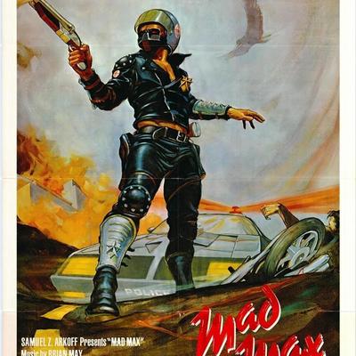 Mad Max Original 1980 Vintage One Sheet Poster 