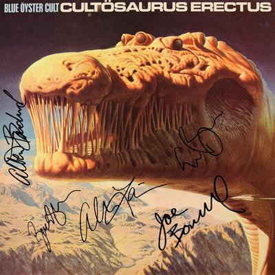 Blue Oyster Cult signed Cultosaurus Erectus album
