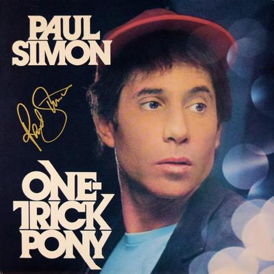 Paul Simon signed One Trick Pony album