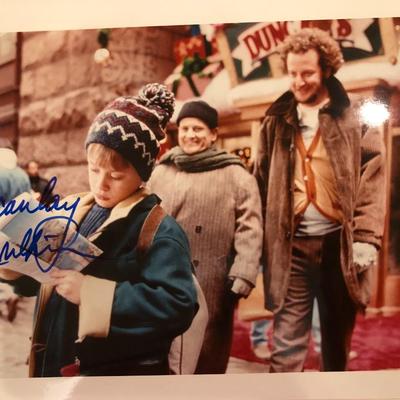 Home Alone signed photo