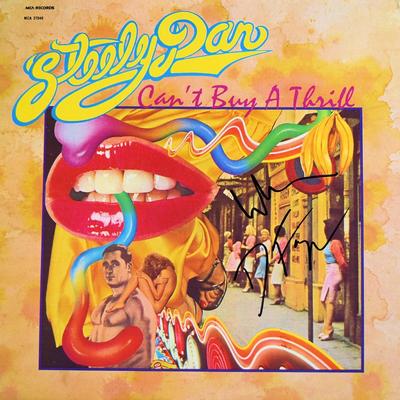 Steely Dan signed Canâ€™t Buy A Thrill album