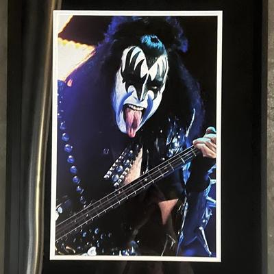 Gene Simmons original Framed collection photo
