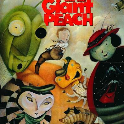 James and the Giant Peach Original 1996 Vintage Double Sided One Sheet Poster