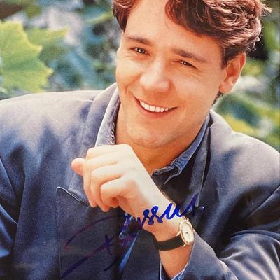 Russell Crowe Signed Photo
