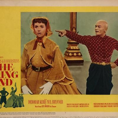 The King and I Original 1965R Vintage Lobby Card