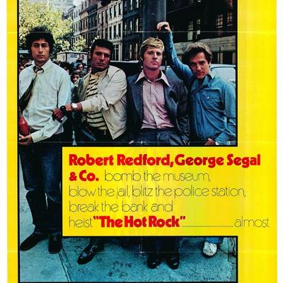 The Hot Rock Original 1972 Vintage One Sheet Poster