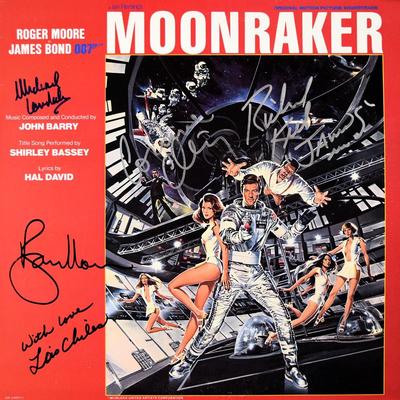 Moonraker signed soundtrack album