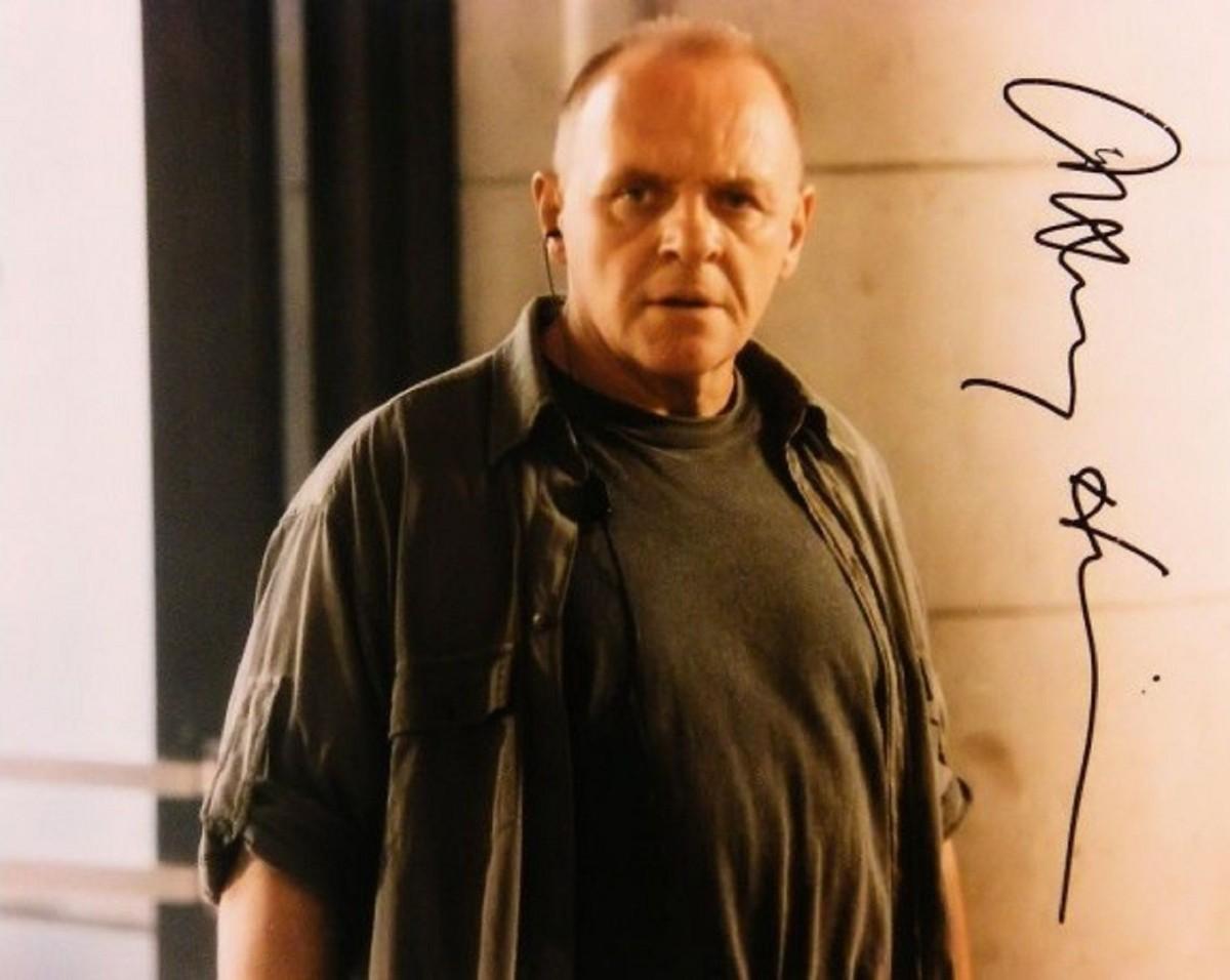 ANTHONY HOPKINS signed autographed photo COA Hologram