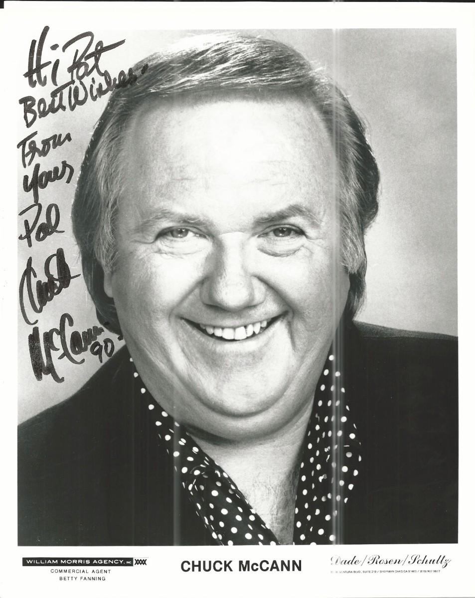 Chuck McCann signed photo | EstateSales.org