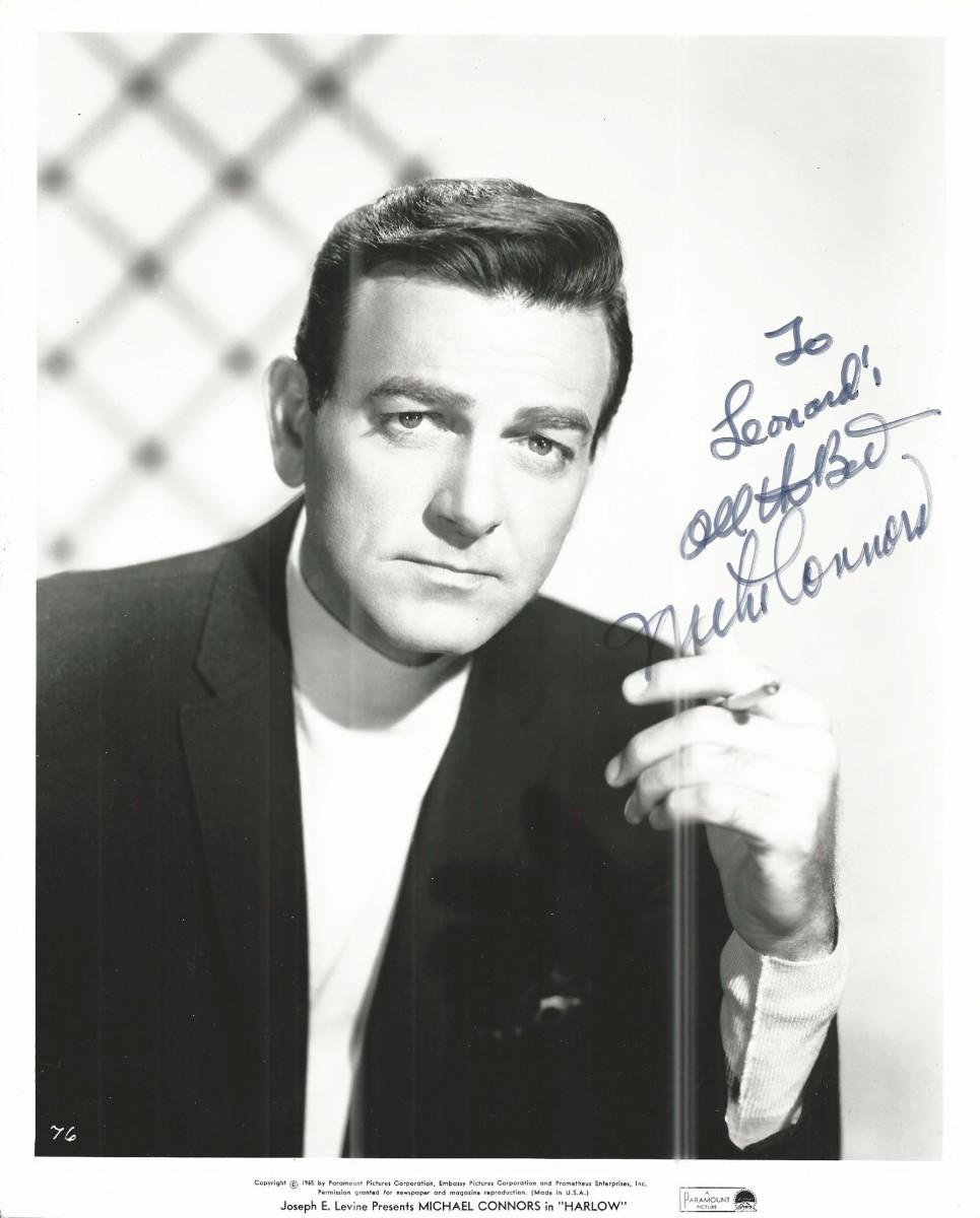 Michael Connors signed photo | EstateSales.org