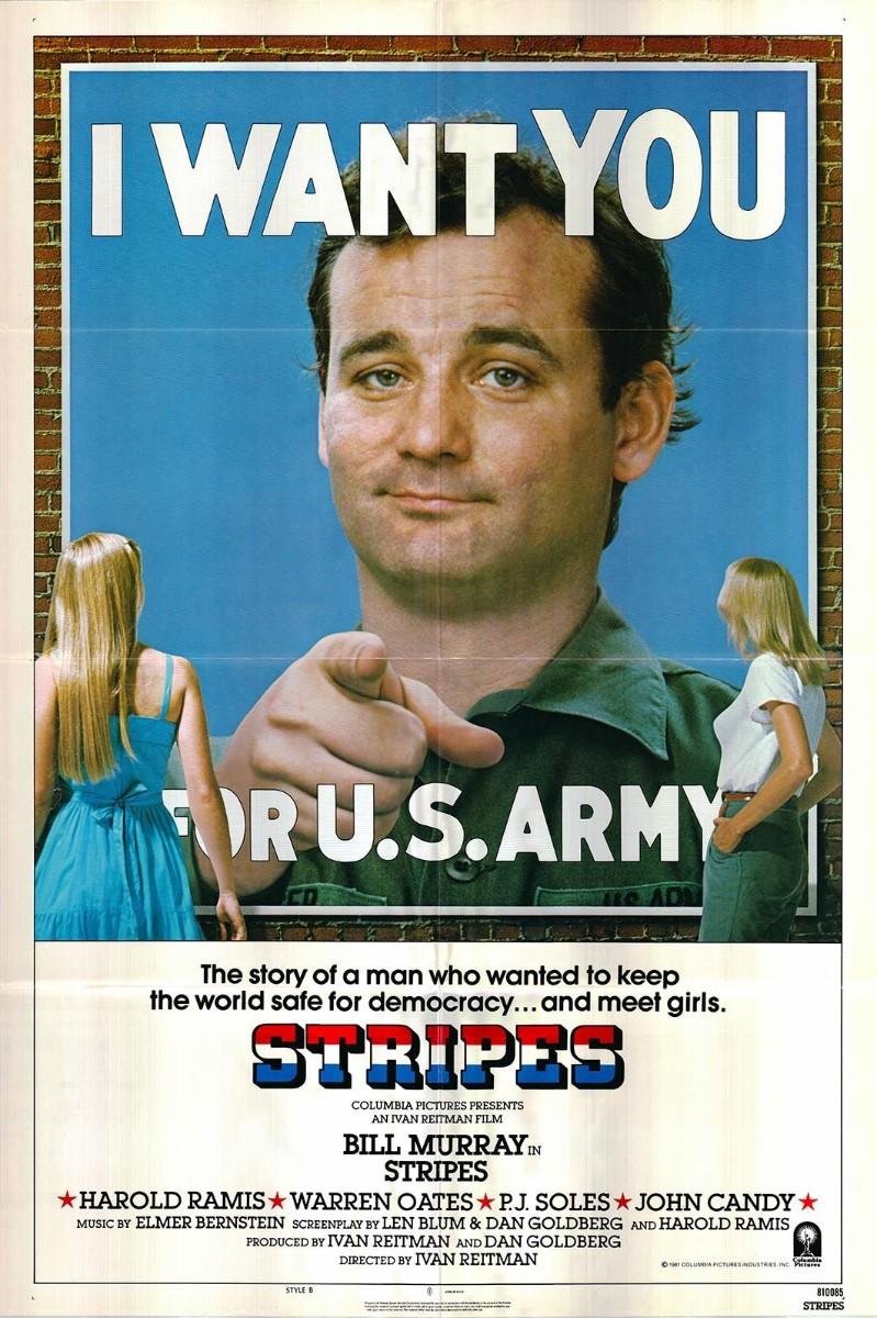 Stripes Original 1981 Vintage One Sheet Poster EstateSales stripes-original-1981-vintage-one-sheet-poster-estatesales