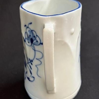 Antique Blue Onion German Cream Pitcher - Sweet Lovely Piece