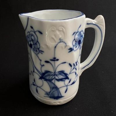 Antique Blue Onion German Cream Pitcher - Sweet Lovely Piece
