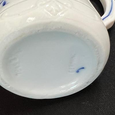 Antique Blue Onion German Cream Pitcher - Sweet Lovely Piece