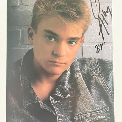 Chad Allen signed photo