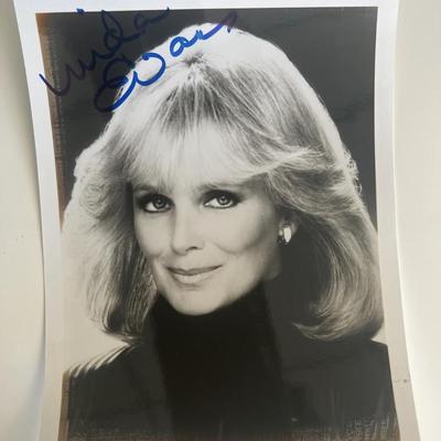 Linda Evans signed photo