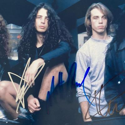 Soundgarden signed photo