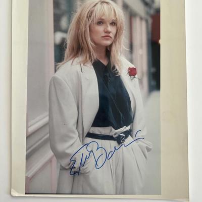 Ellen Barkin signed photo