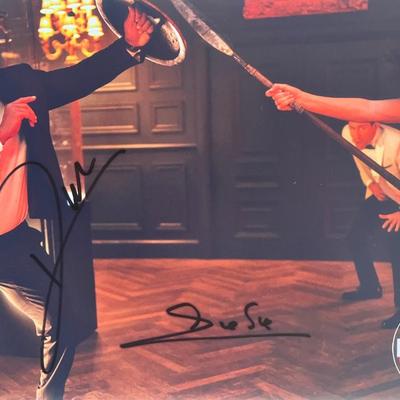 Red Notice cast signed photo