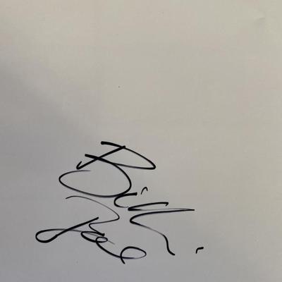 Billy Joel original signature