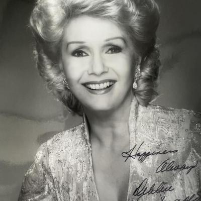 Debbie Reynolds signed photo 