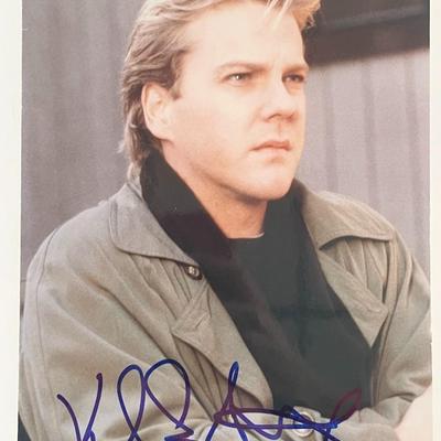 Kiefer Sutherland signed photo