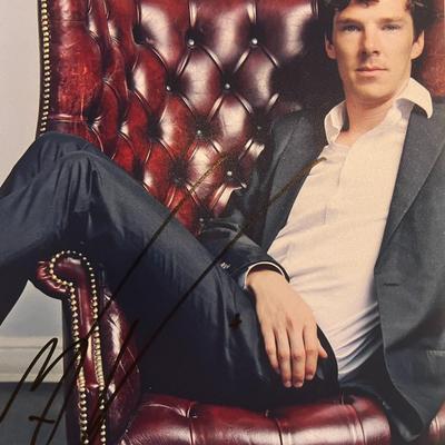 Benedict Cumberbatch signed photo