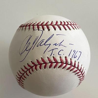 Carl Yastrzemski signed baseball 